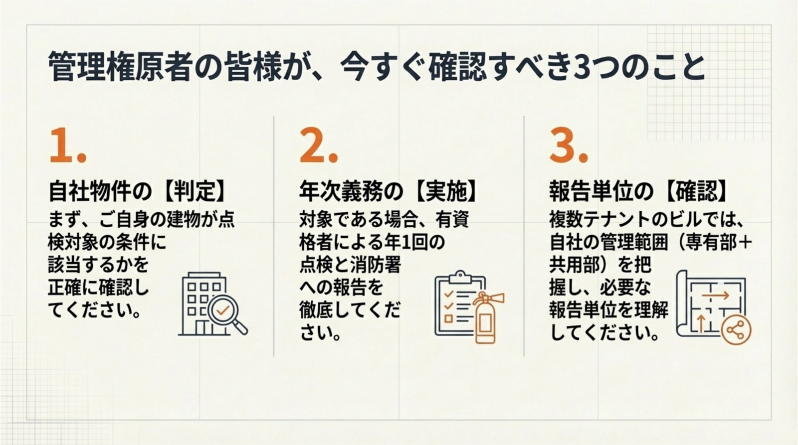 点検が必要となる建物の条件8