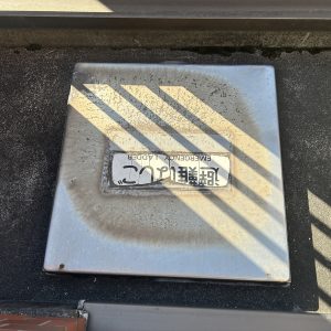 施工前 ハッチ正面