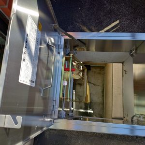 施工後 ハッチ展開中